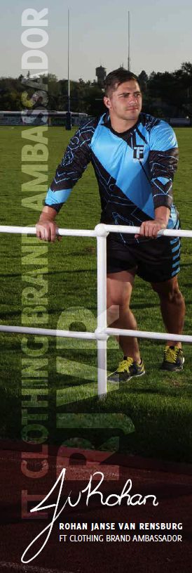  Rohan Janse van Rensburg BRAND AMBASSADOR